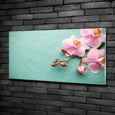 Quadro in verde Orchidea