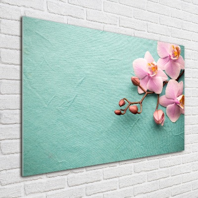 Quadro in verde Orchidea