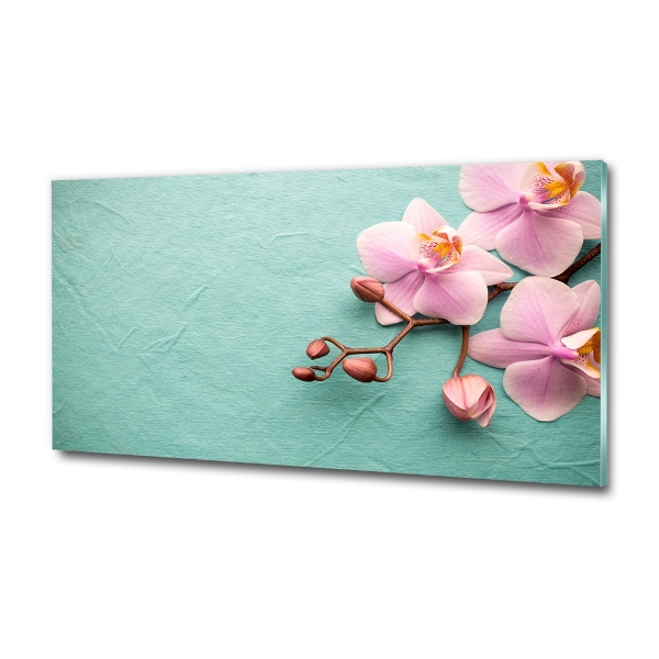 Quadro in verde Orchidea