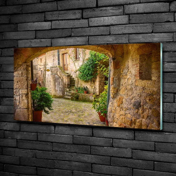 Quadro vetro Una strada affascinante