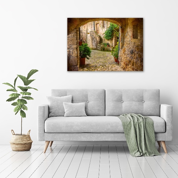 Quadro vetro Una strada affascinante