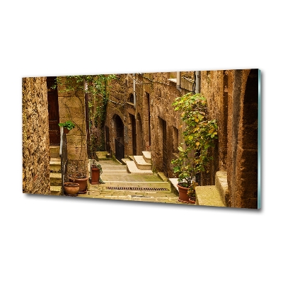Quadro in verde Strade italiane