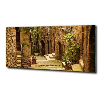 Quadro in verde Strade italiane
