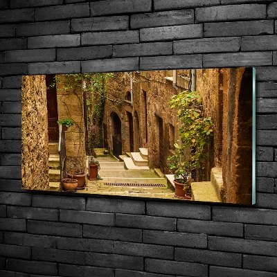 Quadro in verde Strade italiane