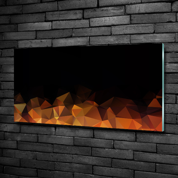 Quadro su vetro Astrazione