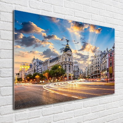 Quadro su vetro Madrid, Spagna