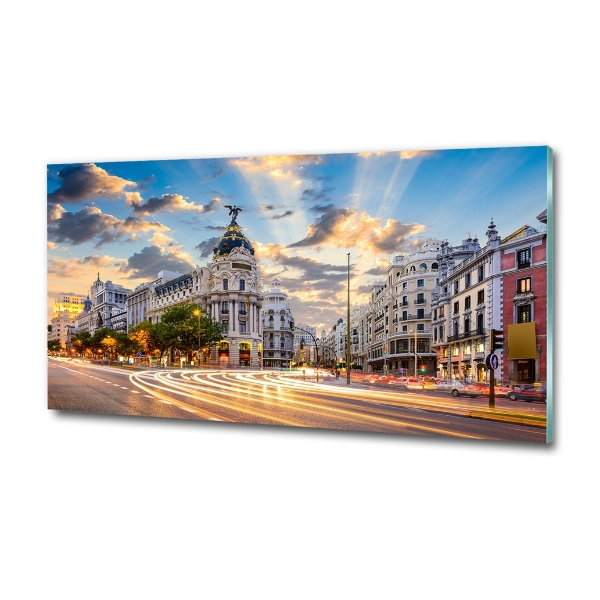 Quadro su vetro Madrid, Spagna