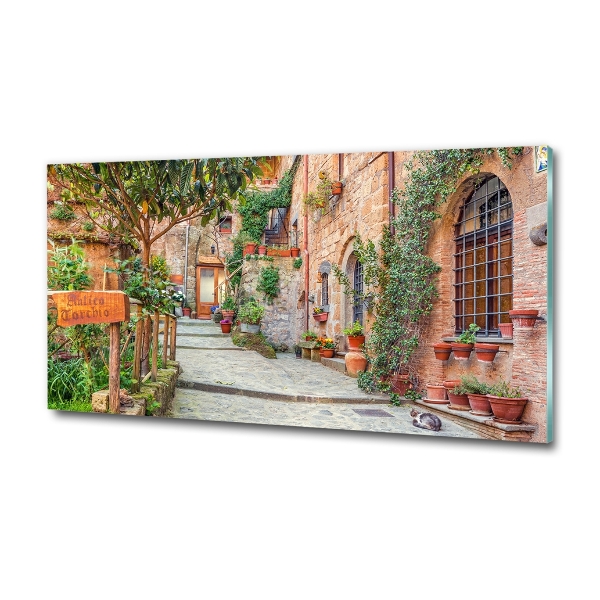 Quadro vetro Strade italiane