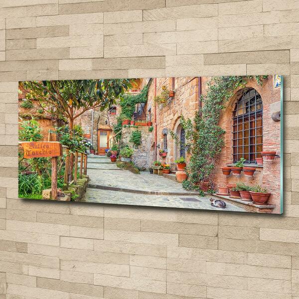 Quadro vetro Strade italiane