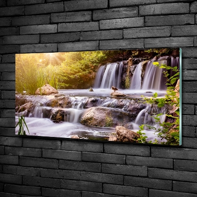 Quadro su vetro Cascata