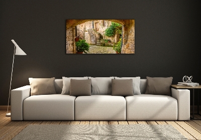 Quadro vetro Strade italiane