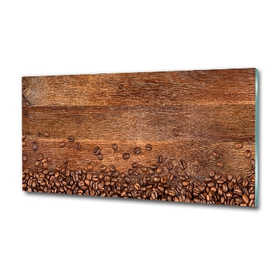 Quadro su vetro Chicchi di caffè