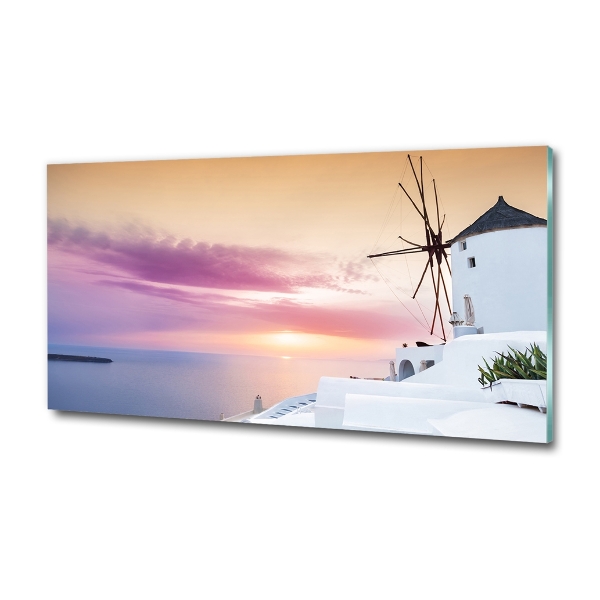 Quadro su vetro Santorini, Grecia