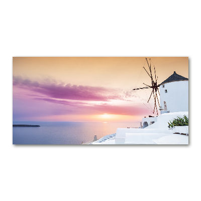 Quadro su vetro Santorini, Grecia