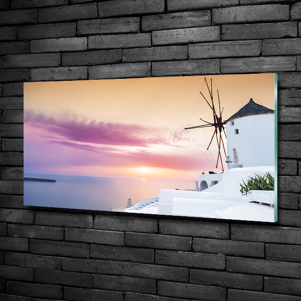 Quadro su vetro Santorini, Grecia