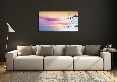 Quadro su vetro Santorini, Grecia