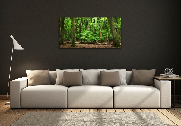 Quadro vetro Foresta olandese