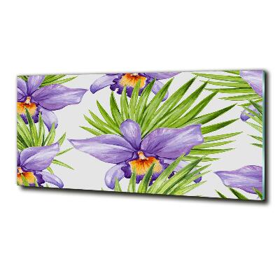 Quadro in verde Orchidea