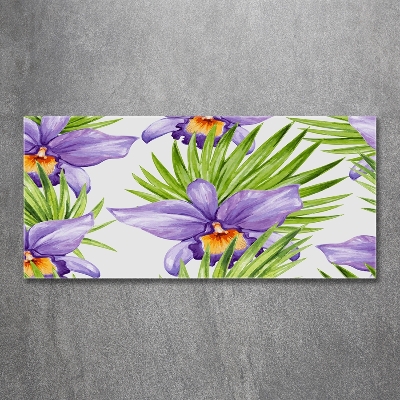 Quadro in verde Orchidea