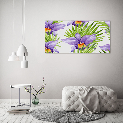 Quadro in verde Orchidea