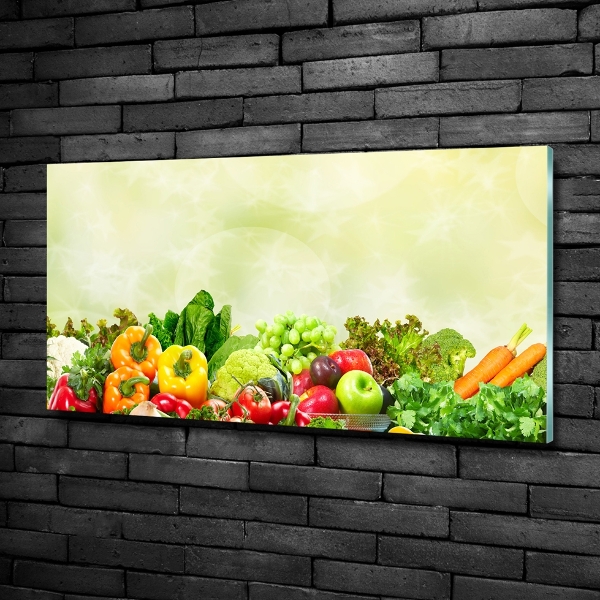 Quadro vetro Verdure