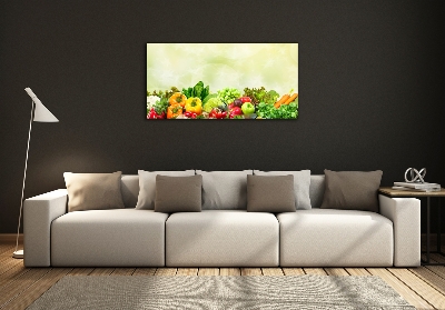 Quadro vetro Verdure