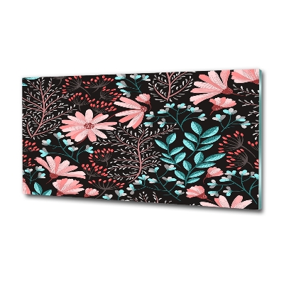 Quadro su vetro Fiori primaverili