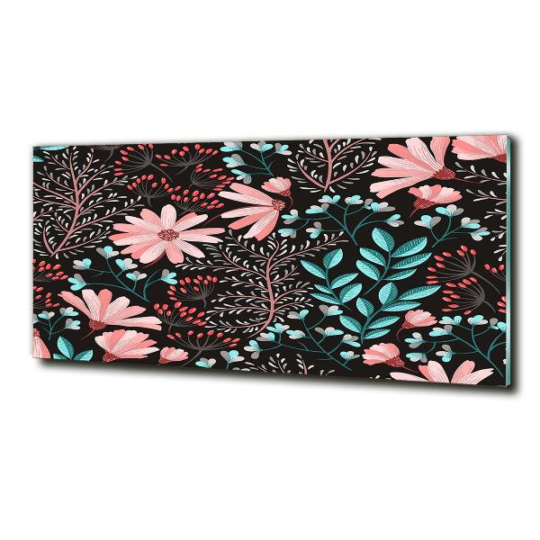 Quadro su vetro Fiori primaverili