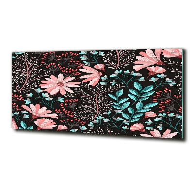 Quadro su vetro Fiori primaverili