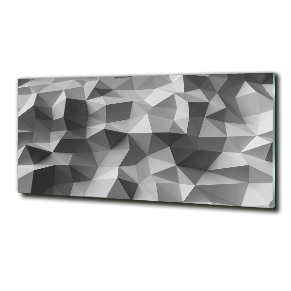 Quadro su vetro Triangoli astratti