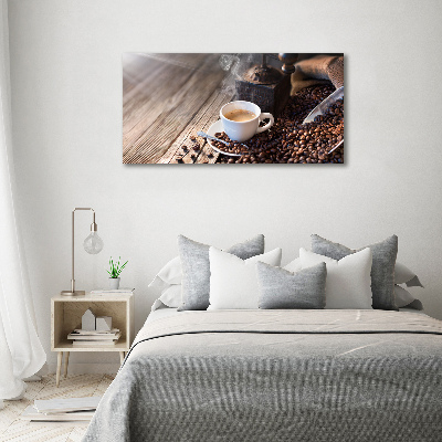 Quadro in vetro Caffè del mattino