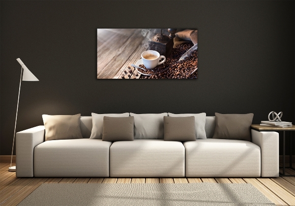 Quadro in vetro Caffè del mattino