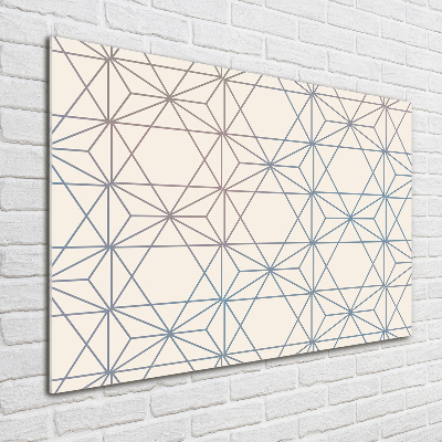 Quadro in vetro Sfondo geometrico