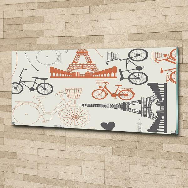 Quadro vetro Simboli della Francia