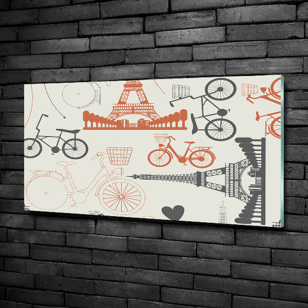 Quadro vetro Simboli della Francia