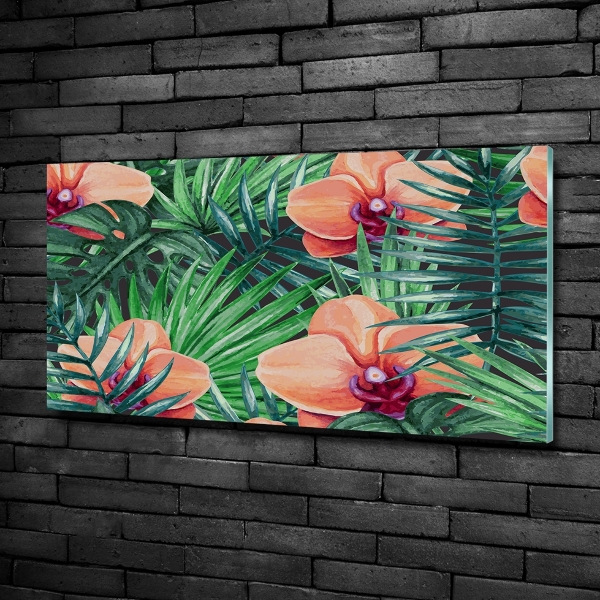 Quadro su vetro Orchidea