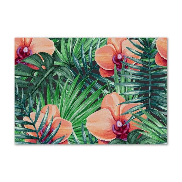 Quadro su vetro Orchidea