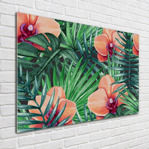Quadro su vetro Orchidea