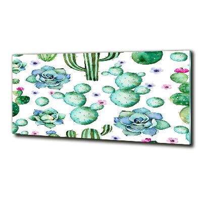 Quadro in verde Cactus