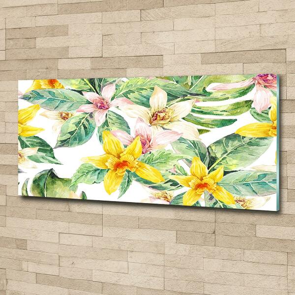 Quadro vetro Orchidea