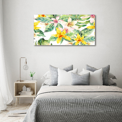 Quadro vetro Orchidea