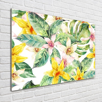 Quadro vetro Orchidea