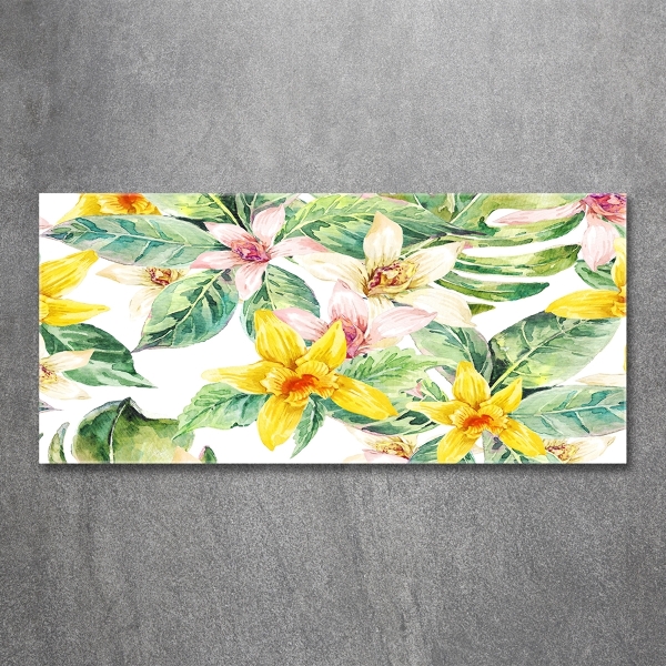 Quadro vetro Orchidea