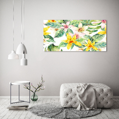 Quadro vetro Orchidea