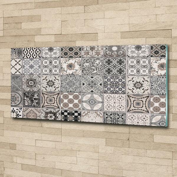 Quadro su vetro Piastrelle in ceramica