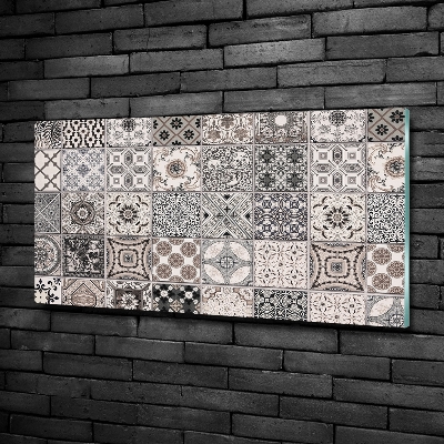 Quadro su vetro Piastrelle in ceramica