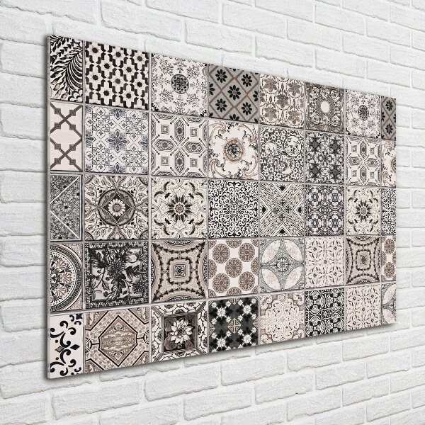 Quadro su vetro Piastrelle in ceramica
