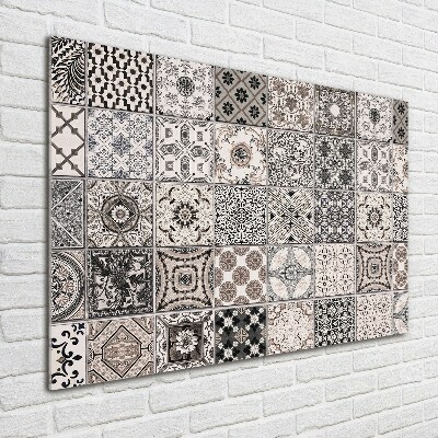 Quadro su vetro Piastrelle in ceramica