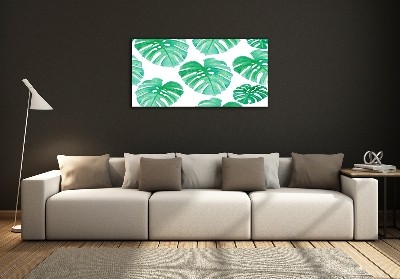 Quadro in verde Monstera