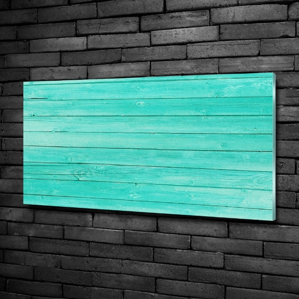 Quadro vetro Tavole verdi